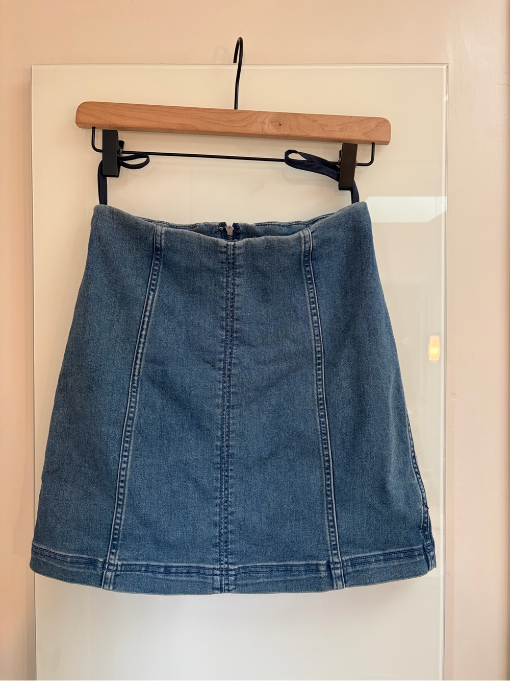 Free People Denim Mini Skirt
